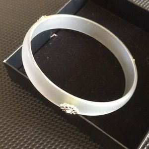 AVON “Frosted Embellished Bangle Bracelet “